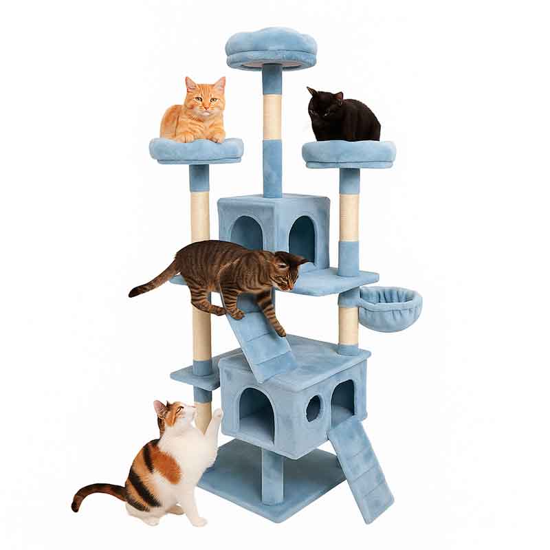 arbol-rascador-para-gatos Arbol Rascador para Gatos 3 Niveles