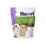 Mazuri Conejo 1KG Mazuri Conejos es la opción premium para alimentar a tus conejos con una dieta completa y bien equilibrada. Este alimento, formulado específicamente para satisfacer las necesidades nutricionales de los conejos, está basado en pasto Timothy