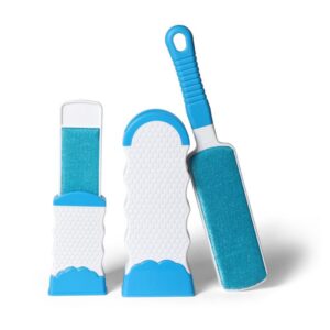 Farmacia Veterinaria 19 Cepillo para Sacar Pelos de Perro 2 en 1 para casa y viaje