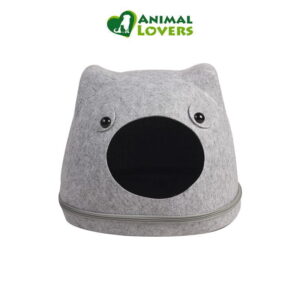 Cueva para Gatos Cara de fieltro, lavable durable, un refugio para nuestra mascota