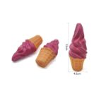 Mordedor para Perros Forma Helado Mordedor para Perros Forma Helado, Juguete de goma con sonido, seguro y colorido. Ideal para perros pequeños y medianos. Estimula y entretiene.