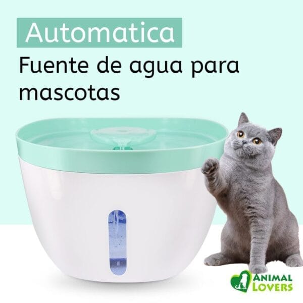 Fuente de Agua Automática para Perros hermosa 2 litros de frescura