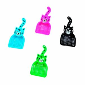 Pala para arena de gato, carita gato