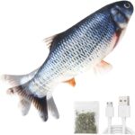 El Pescado para Gato Interactivo es una innovadora solución de entretenimiento para tu felino. Este juguete interactivo combina la diversión con la estimulación mental y física, proporcionando una experiencia de juego que imita el movimiento realista de un pescado.