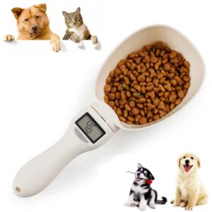 Cuchara Digital Súper Precisaa te ayudara cuantificar la comida de tus mascotas, de esta manera te aseguraras de darle la porcion correcta y evitar problemas de sobre peso. Ideal tanto para perros o gatos, esta cuchara sera una herramienta muy util al momento de dar las porciones de comida a tu mascota.