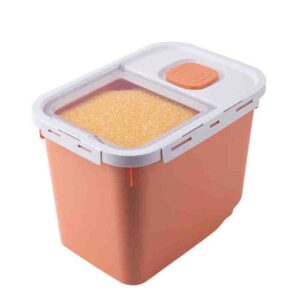 Contenedor de Alimento Seco Perros o Gatos 5 kg Naranja