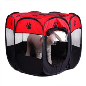 Ofertas 11 Corral para Perros Cachorros pequeños, es una jaula amigable para ellos.