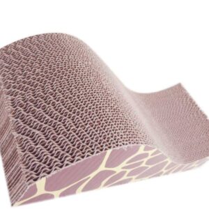 Rascador Cartón Gatos Pescado