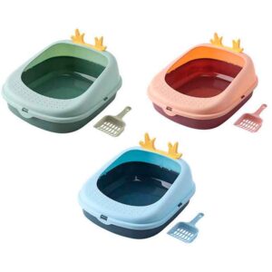 Ofertas Gatos 2 Arenero de Gato M Abierto con Pala