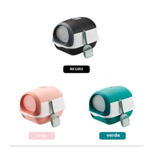 Ofertas Gatos 1 Arenero Cerrado con Filtro y Pala es una solución innovadora y conveniente para mantener la higiene de tu gato mientras proporcionas un espacio privado y discreto para sus necesidades. Con un diseño elegante y funcional, este arenero ofrece todo lo que necesitas para mantener un ambiente limpio y fresco para tu mascota.