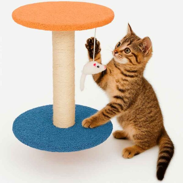 Torre Rascador Mini para Gatos