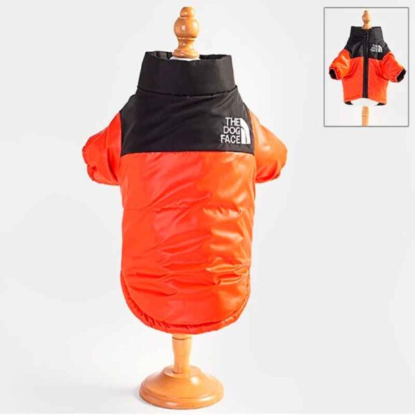 Parka para Perros Dog Face Naranja